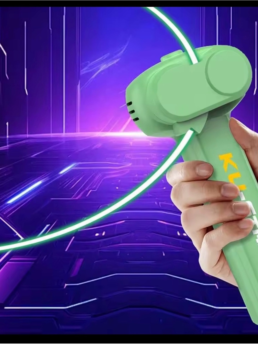 Glow in the Dark String Launcher Toy with LED Light Stress Relief Party Gift